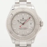 ロレックス ヨットマスター 16622 SS×PT AT シルバー文字盤