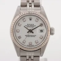 ロレックス デイトジャスト 79174G SS×WG AT 白文字盤