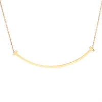 ティファニー Tスマイル エクストララージ 750(YG)