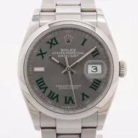 ロレックス デイトジャスト 126200 SS AT スレート文字盤