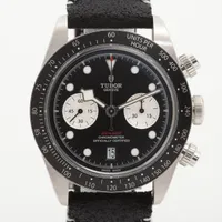 チュードル ブラックベイ クロノ 79360N SS AT 黒文字盤