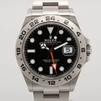 ロレックス エクスプローラーⅡ 226570 SS AT 黒文字盤