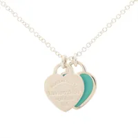 ティファニー リターントゥティファニー ミニダブルハートタグ