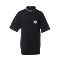 ディオール×ステューシー コットン Tシャツ M ブラック