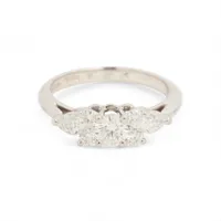 ティファニー セブンストーン ダイヤ Pt950