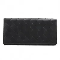 ボッテガヴェネタ イントレチャート レザー マネークリップ