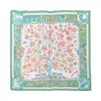 エルメス カレ90 VOYAGE EN ETOFFES 世界の布地を巡る旅 シルク