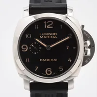 パネライ ルミノールマリーナ PAM00359 SS×ラバー AT 黒文字盤