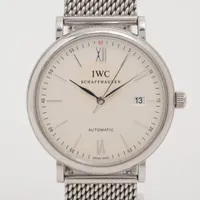 IWC ポートフィノ IW356505 SS AT シルバー文字盤