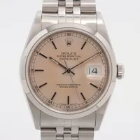ロレックス デイトジャスト 16200 SS AT シルバー文字盤