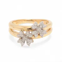 ヴァンドーム青山 ダイヤ K18(YG)×Pt900