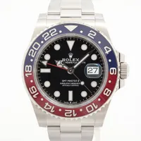 ロレックス GMTマスター Ⅱ 126710BLRO SS AT 黒文字盤