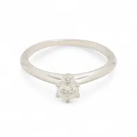 ティファニー ソリテール ダイヤ Pt950 H