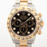 ロレックス コスモグラフデイトナ 116503G SS×YG AT 黒文字盤