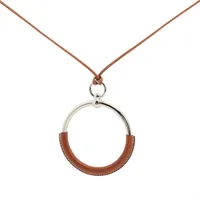 【未使用級】エルメス ループ グラン ネックレス ブラウン ゴールド 78cm 楽天市場】エルメス HERMES ペンダント ネックレス