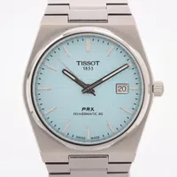ティソ PRX T137407A SS AT 青文字盤
