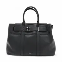 ルイ・ヴィトン LVロゴ ジョルジュ トート MM M23153 ブラック Ｂランク