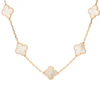 ヴァンクリーフ&アーペル ヴィンテージアルハンブラ 10P シェル 750(YG)