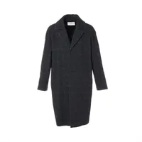 セリーヌ ウール ロングコート 19AW 48 グレー