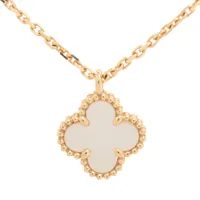 ヴァンクリーフ&アーペル スウィートアルハンブラ シェル 750(YG)