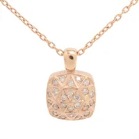 ヴァンドーム青山 クリスティーヌ タンザナイト ダイヤ ピアス Pt950