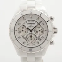 シャネル J12 クロノグラフ H2009 CE×SS AT 白文字盤  I.N69321