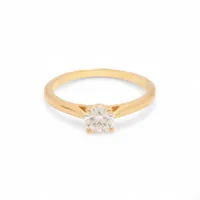 カルティエ ソリテール1895 ダイヤ 750(YG)