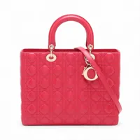 クリスチャンディオール ディオリッシモ レザー 2WAY