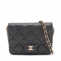 美品✨シャネル バックパック リュック ラムスキン ブラック　べっ甲　ココマーク シャネル ココマーク キャビアスキン リュック べっ甲 ブラック