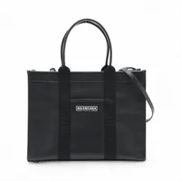 バレンシアガ　ハンドバッグ　ブラック　レザー 楽天市場】BALENCIAGA(バレンシアガ) パンチングロゴ カバスS