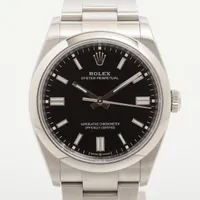 ロレックス オイスターパーペチュアル 126000 SS AT 黒文字盤
