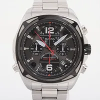 ブローバ プレシジョニスト SS QZ 黒文字盤