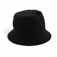 エルメス カルヴィ カシミヤ バケットハット 58 ブラック