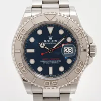 ロレックス ヨットマスター40 126622 SS×PT AT 青文字盤