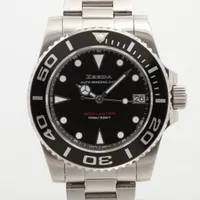 ノーブランド SS AT 黒文字盤