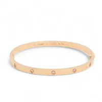 カルティエ ラブ SM フル ダイヤ 750(PG) 17