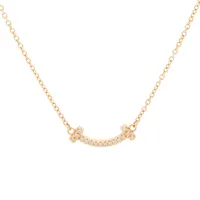 ティファニー Tスマイル ミニ ダイヤ 750(PG)