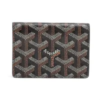 ゴヤール PVC×レザー マネークリップ ブラック ABランクの買取参考