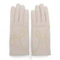 エルメス リスボン ラムスキン グローブ 7 アイボリー