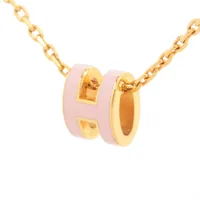 エルメス ミニポップアッシュ GP ネックレス ゴールド