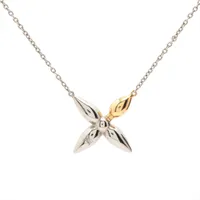 ルイ・ヴィトン コリエ ルイゼット M01022 GP ネックレス LE5202