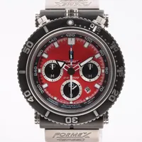 フォーメックス SS×TI AT 赤文字盤