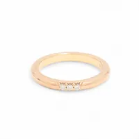 ティファニー クラシックバンド 3P ダイヤ 750(PG)