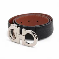 フェラガモ ガンチーニ レザー ラウンドジップウォレット ブラック