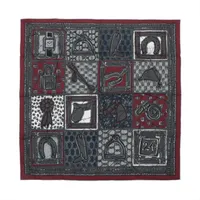 エルメス カレ90GEOMETRIE CRETOISE (クレタの幾何学) シルク スカーフ