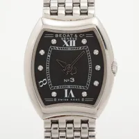 ベダ&カンパニー No.3 304 SS AT グレー文字盤