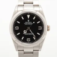 ロレックス エクスプローラーⅠ 114270 SS AT 黒文字盤