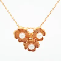 イヴサンローラン パール 750(YG)×K18(YG) 約5.0mm