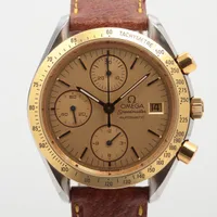 オメガ スピードマスター 3712.10 SS×YG AT シャンパン文字盤