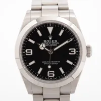 ロレックス エクスプローラー40 224270 SS AT 黒文字盤